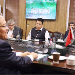 The Chinese Ambassador to Pakistan, Jiang Zaidong, calls on the Federal Minister for Planning, Development & Special Initiatives, Prof. Ahsan Iqbal