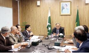 Planning Minister Ahsan Iqbal chaired a meeting of the National Price Monitoring Committee to deliberate on strategies for price stabilization and managing the supply-demand dynamics across Pakistan.