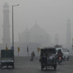 Lahore records 210 average AQI