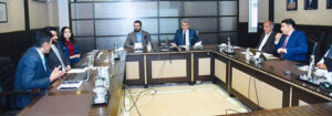 Advisor to Finance Minister, Khurram Shahzad, visits Pakistan Stock Exchange (PSX) and holds discussions with its top management