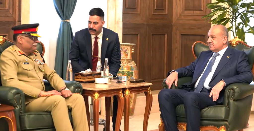 CJCSC Gen Sahir calls on Iraqi PM, Defence, Interior Ministers, Chief of Defence Forces