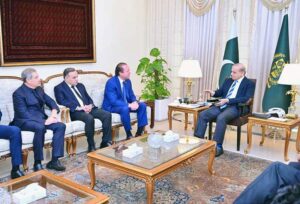 A delegation of leading US Investors led by Gentry Beach called on Prime Minister Muhammad Shehbaz Sharif