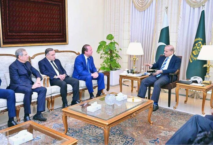A delegation of leading US Investors led by Gentry Beach called on Prime Minister Muhammad Shehbaz Sharif