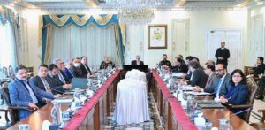 Prime Minister Muhammad Shehbaz Sharif chairs a meeting regarding Pakistan Railways.