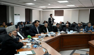 Federal Minister for Kashmir Affairs & Gilgit Baltistan, Engr. Amir Muqam, presides over the Inter-Ministerial and Inter-Provincial Coordination meeting for Kashmir Solidarity Day (5th February 2025) at Azad Jammu & Kashmir Council.