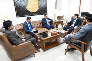 H.E. Md. Rashedujjaman, Consul General of Bangladesh in Dubai paid a courtesy call on H.E. Hussain Muhammad, Consul General of Pakistan at the Consulate General of Pakistan.