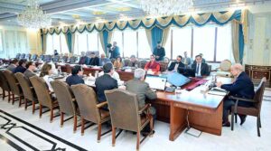 Prime Minister Muhammad Shehbaz Sharif chairs a meeting on Electric Vehicles Policy.