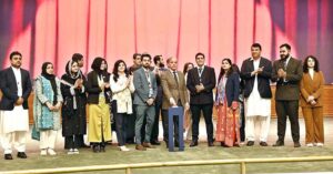 Prime Minister Muhammad Shehbaz Sharif officially launches the magazine of the Prime Minister’s Youth Program, titled ‘SPARK’.