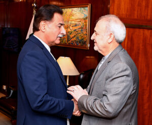 Ambassador of Iran Dr. Reza Amiri Moghadam called on Speaker National Assembly Sardar Ayaz Sadiq at Parliament House.