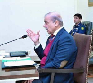 Prime Minister Muhammad Shehbaz Sharif chairs a meeting regarding Capital Development Authority.