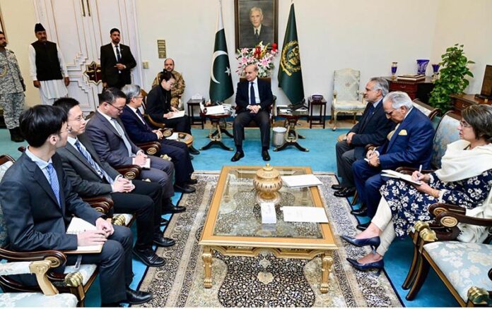 Chinese Ambassador to Pakistan Amb. Jiang Zaidong calls on Prime Minister Muhammad Shehbaz Sharif