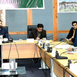 Senator Agha Shahzaib Durrani, Convener Sub-Committee of the Senate Standing Committee On Climate Change presiding over a meeting of the Committee at Parliament Lodges
