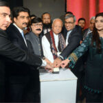 Sindh Minister for Culture, Tourism, Antiquities & Archives Syed Zulfiqar Ali Shah and Governor of Khorasan Razavi Islamic Republic of Iran, Mr. Gholam Hussain Mozaffari, inaugurate the Pakistan Travel Mart (PTM)