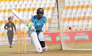 West Indies cricket team players in action during practice session ahead of the first Test Cricket Match against Pakistan at Multan Cricket Stadium.