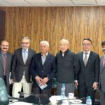 Federal Minister for National Food Security and Research, Rana Tanveer Hussain, welcomes a delegation from BGI Group, led by Dr. Wang Jian, Chairman BGI South Asia, to discuss enhanced cooperation in food security, agricultural genomics, and research