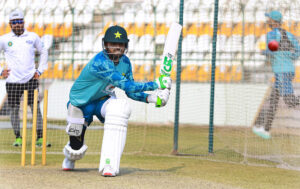 West Indies's players attend a practice session ahead of the first Test Cricket Match against Pakistan at Multan Cricket Stadium