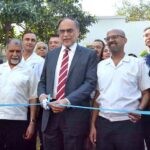 Federal Minister for Planning, Development and Special Initiatives Ahsan Iqbal inaugurating Pakistan’s first locally-made ventilator