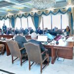 Prime Minister Muhammad Shehbaz Sharif chairs a meeting of the Federal Cabinet