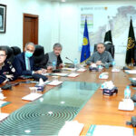 Federal Minister for Communications, Privatization & Board of Investment, Abdul Aleem Khan presiding over a high level meeting on re-fences on Motorway