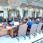 Prime Minister Muhammad Shehbaz Sharif chairs a meeting of the Federal Cabinet