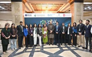 Rana Mashhood Ahmed Khan, Chairman Prime Minister’s Youth Programme (PMYP) in a group photograph with 3rd batch of National Youth Council during Commonwealth Asia Youth Alliance Summit and Asia Regional Youth Ministers Meeting