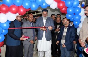 Vice Chancellor of Liaquat University Medical and Health Sciences (LUMHS), Prof. Dr. Ikram Din Ujjan, and Chairman of Oral & Maxillofacial Surgery, Prof. Dr. Kashif Channar, cut the ribbon to inaugurate the newly renovated Oral & Maxillofacial OPD at Liaquat University Hospital in the city