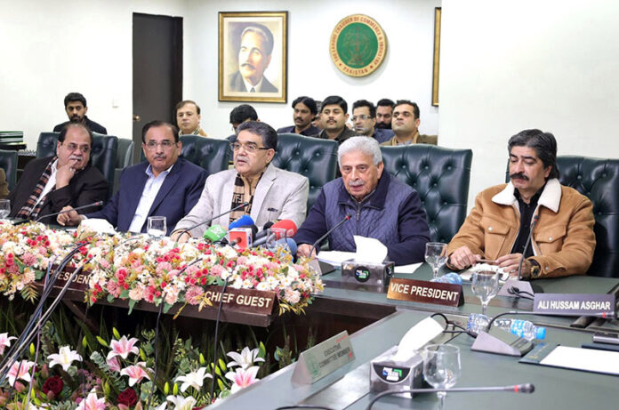 Federal Minister for Industries and Production Rana Tanveer Hussain Address to the Lahore Chamber of Commerce