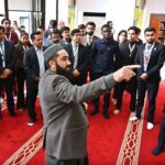 The delegates of The Commonwealth Asia Youth Alliance (CAYA) Summit-2025 visit Faisal Masjid during city tour of the federal capital