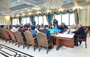 Prime Minister Muhammad Shehbaz Sharif chairs a meeting on the matters related to Federal Board of Revenue.