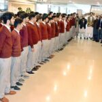 Group of students from Balochistan Residential College Loralai, visiting Senate Museum at Parliament House
