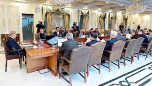 Prime Minister Muhammad Shehbaz Sharif chairs a meeting with regard to safety measures on National Highways and Motorways across the country. 