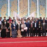 The delegates of The Commonwealth Asia Youth Alliance (CAYA) Summit-2025 visit Faisal Masjid during city tour of the federal capital
