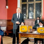 Federal Minister for Planning, Development, and Special Initiatives Ahsan Iqbal, triumphs in the Oxford Union debate, securing a historic victory with 180 votes against 145 on the proposition 'This House Believes That Liberal Democracies Have Failed the Global