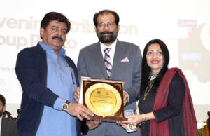 Sindh Minister for Education & Literacy, Syed Sardar Ali Shah, addresses an awareness seminar Redefining Education on transitioning from rote to conceptual learning through Assessment organized by IBCC ,Ministry of Federal Education and professional Training government of Pakistan at Dawood University of Engineering and Technology.