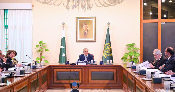 Deputy Prime Minister and Foreign Minister Senator Mohammad Ishaq Dar chairs the meeting of the preparatory committee for the International Conference on 