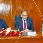 Federal Minister for Planning, Development, and Special Initiatives, Ahsan Iqbal chairing a high-level meeting on the operationalization of Gwadar Port in federal capital