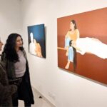 Art enthusiasts admire the stunning works displayed at the '9 in the Orion' painting exhibition at Gallery 6 in the Federal Capital