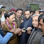 Federal Minister for Information and Broadcasting Ataullah Tarar inaugurated the development work in Union Council 238 of Constituency NA 127 at Gandiri Chowk Green Town