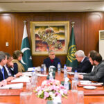 Deputy Prime Minister and Foreign Minister Senator Mohammad Ishaq Dar chairs a meeting on issues relating to 3rd country relocations of Afghan nationals at Ministry of Foreign Affairs