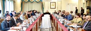 Prime Minister Muhammad Shehbaz Sharif chairs a meeting of Cabinet Committee on Energy.