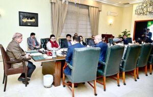 Prime Minister Muhammad Shehbaz Sharif chairs a meeting regarding the IT sector.