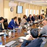 Federal Minister for Finance and Revenue, Senator Muhammad Aurangzeb chairs the second meeting of the Prime Minister's Committee on Social Impact Financing at the Finance Division