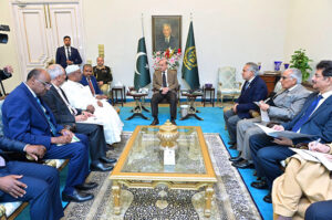 Secretary General of Organisation of Islamic Cooperation Mr. Hissein Brahim Taha calls on Prime Minister Muhammad Shehbaz Sharif
