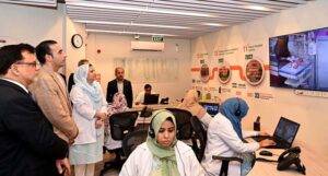 Chairman Pakistan Peoples Party Bilawal Bhutto Zardari addressing during the launch ceremony of the report on the lowest level of child mortality rate in government hospitals of Sindh organized by PALISI at Dr. Ruth Pfau Civil Hospital.