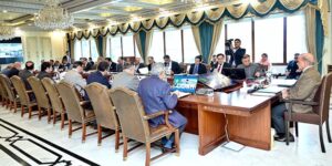 Prime Minister Muhammad Shehbaz Sharif chairs a meeting of Cabinet Committee on Energy.