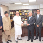 Federal Minister for Food Security and Research Mr. Rana Tanveer Hussain was received by CEO TDAP Mr Zubair Motiwala in FTC, Karachi on 10th January 2025. Both sides exchanged views about promotion of agriculture based exports and issues related to it
