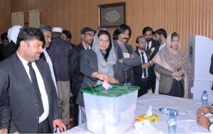 Lawyers are casting their votes in the annual elections of the District Bar Association