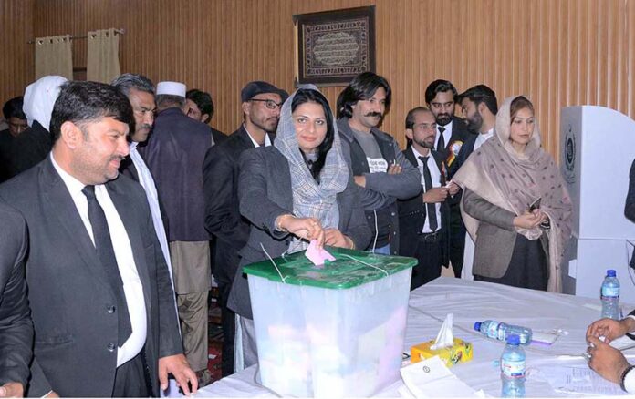 Lawyers are casting their votes in the annual elections of the District Bar Association