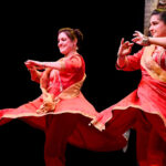 Artists performing folk dance at the musical session during the Dinner in honor of the CAYA delegates 2025 organized by Pakistan National Council of Arts