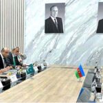 Federal Minister for Communications, Privatization & Board of Investment Abdul Aleem Khan in a meeting with Minister of Transport of Azerbaijan
